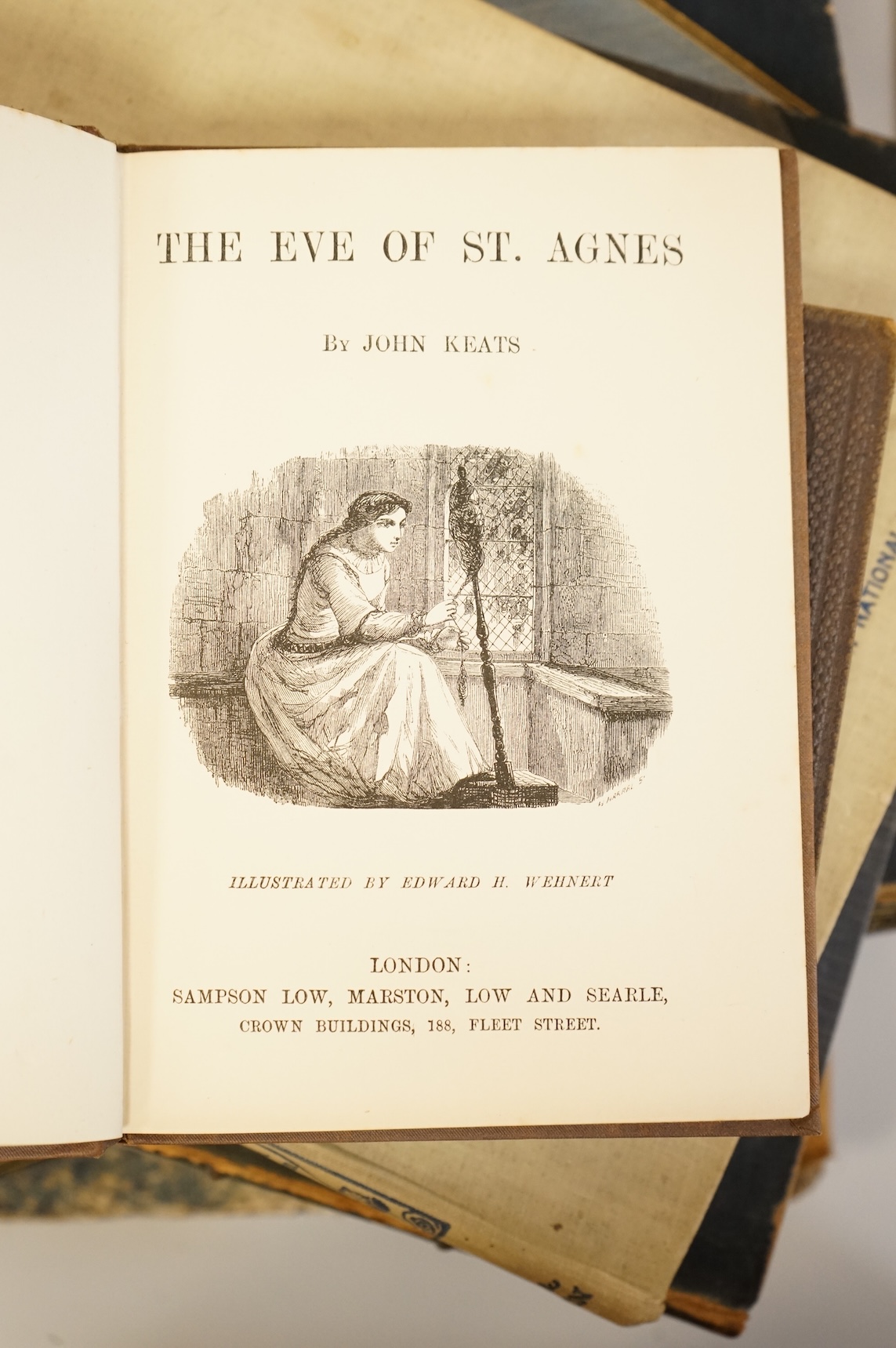 Nolhac, Pierre De - Marie Antoinette ... 2 vols. coloured frontispieces and num. plates; gilt half morocco, folio, Paris & London, (ca.1900); The Decameron of Boccaccio, plates & other illus. (by Louis Chalon)